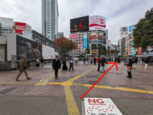 エクササイズコーチ渋谷店への行き方