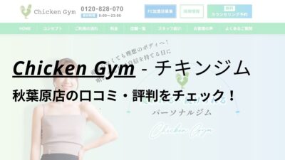 チキンジム秋葉原店(Chicken Gym)の口コミ・評判を調査！